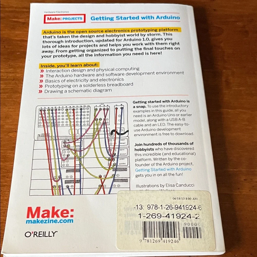Getting Started with Arduino Book - Picture 2 of 3